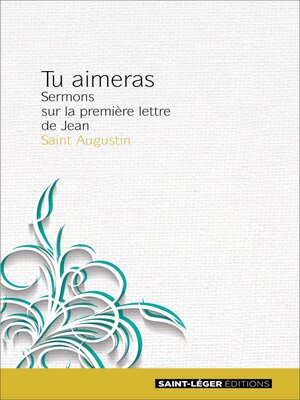 cover image of Sermons sur la première lettre de Jean